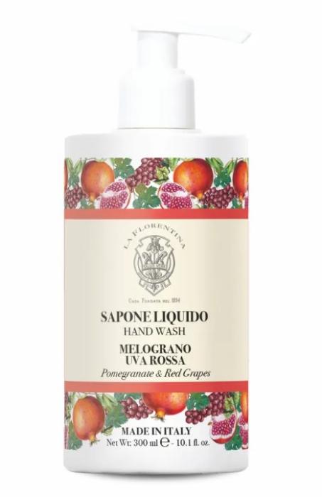 Жидкое мыло POMARIO Pomegranate & Red Grape /Гранат и Красный Виноград 300 мл