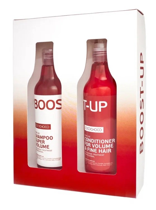 BOOST-UP Набор для придания объема волосам 250+250 мл