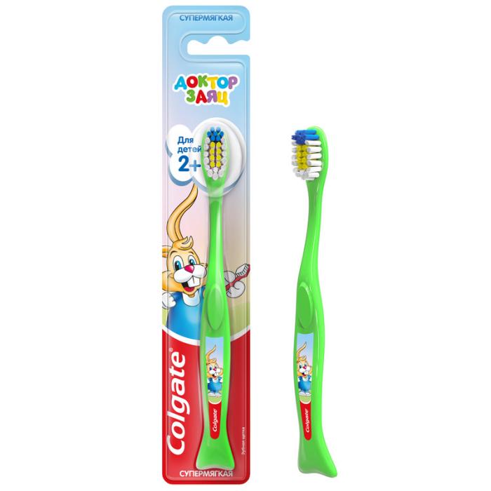 Зубная щетка для детей супермягкая 2+ лет 1 шт
