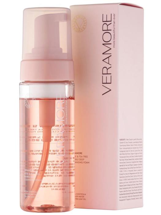 Rose and tee-tree Spicule Cleansing Foam Пенка для лица очищающая 150 мл