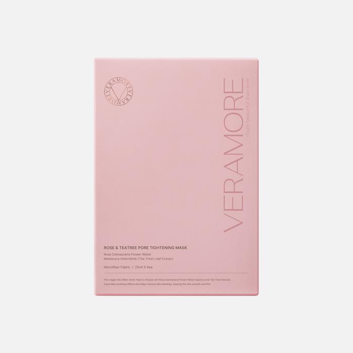 Rose&Tea Tree Pore Tightening Mask Маска для сужения пор успокаивающая пептидная 25 мл