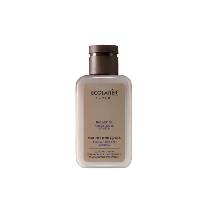 Expert Travel Масло для душа Амбра, мускус, ваниль 100 мл