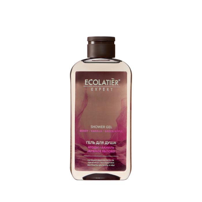 Expert Гель для душа для проблемной кожи Ягоды, ваниль, зеленое яблоко 300 мл