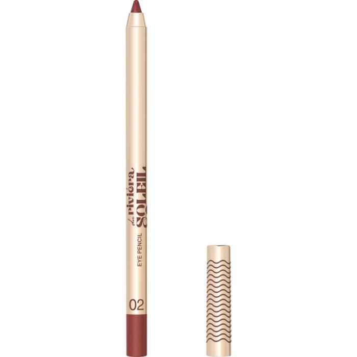 Карандаш для глаз сияющий Shimmering eye pencil Riviera du Soleil № 02 красно-коричневый дуохром