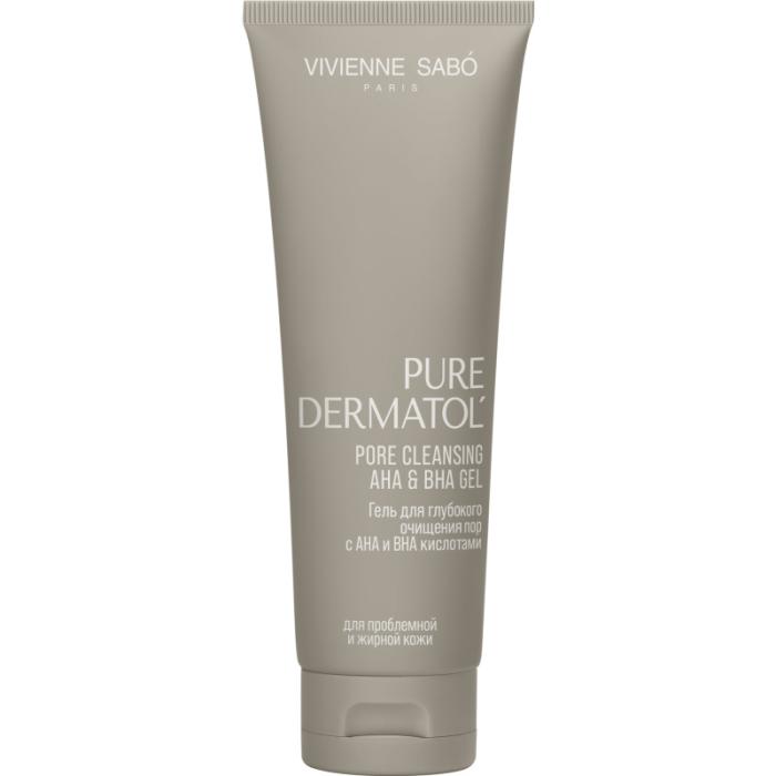 Гель для глубокого очищения пор с АНА и ВНА кислотами Pure Dermatol' 120 мл