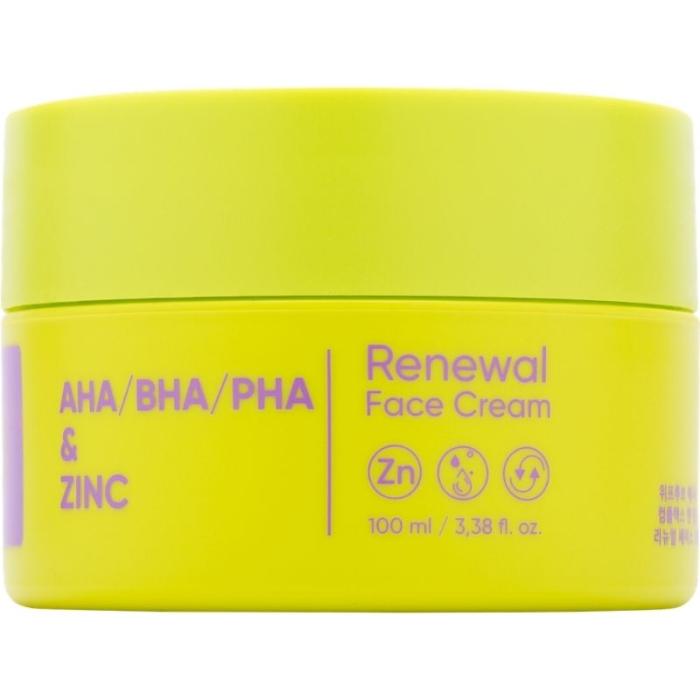 Daily Крем для лица с комплексом кислот и цинком 100 мл