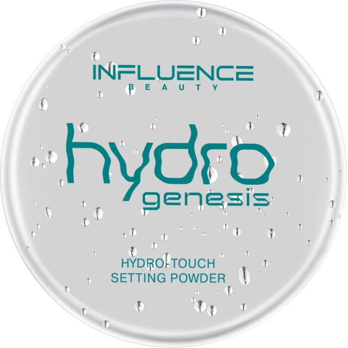 Фиксирующая пудра с гидро-тач эффектом Hydrogenesis № 01 Прозрачный