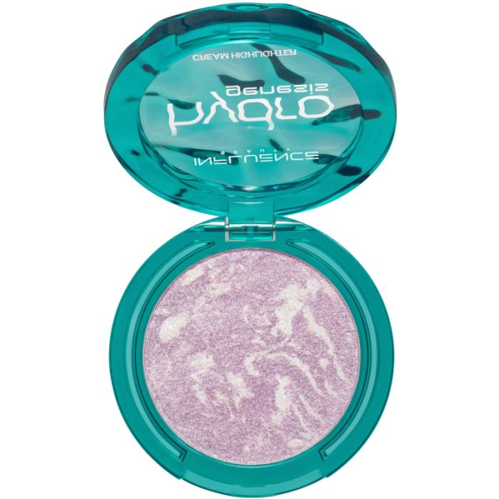 Кремовый хайлайтер Hydrogenesis № 01 Лилово-серебряный