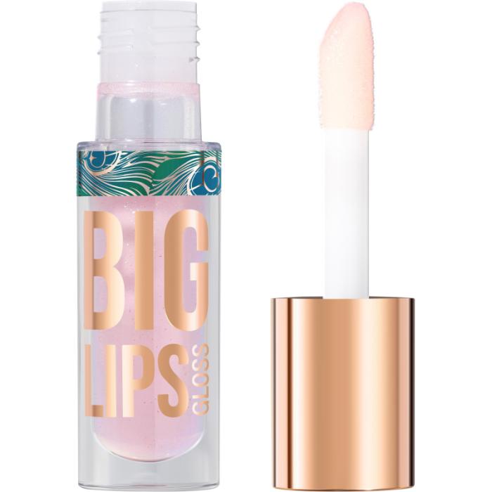 Блеск для губ Lipgloss Big Lips № 2.Not your angel — светло-розовый с блестками