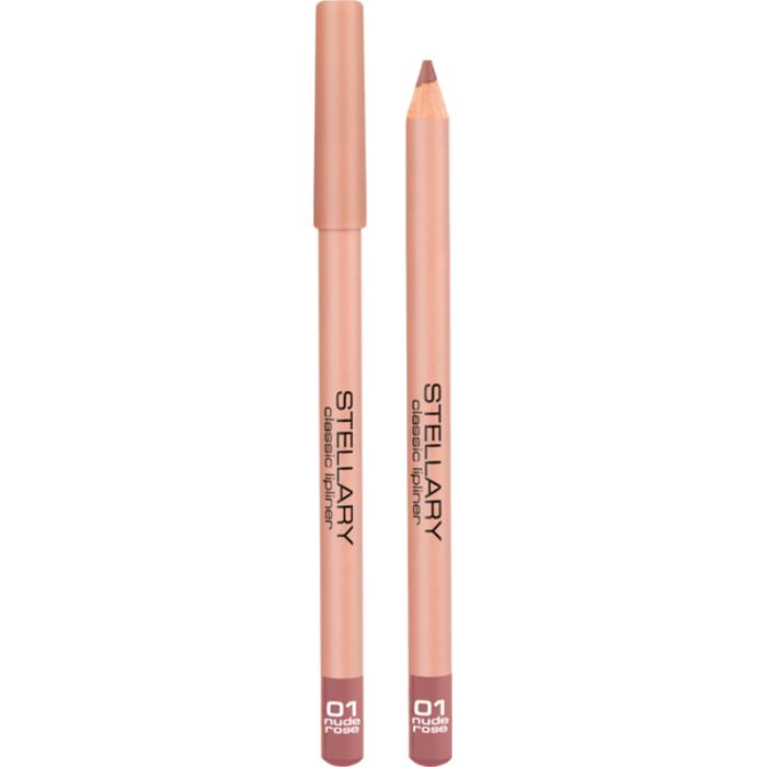 LIPLINER Карандаш для губ № 01 nude rose