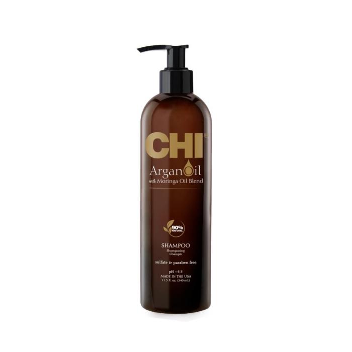 Argan Oil Шампунь с маслом арганы и маслом моринга 340 мл