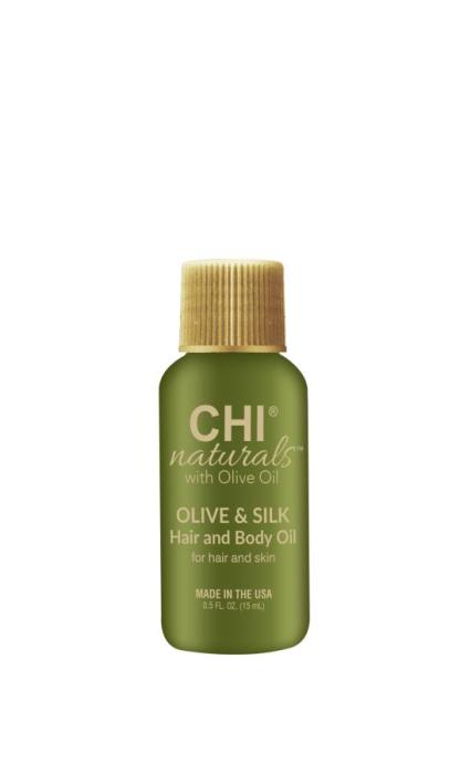 Olive Naturals Масло для волос и тела 15 мл