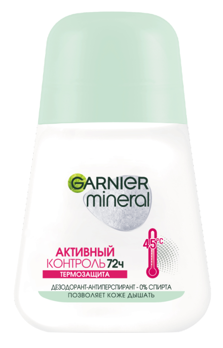 Дeо-ролик MINERAL Активный Контроль ТермоЗащита 50 мл