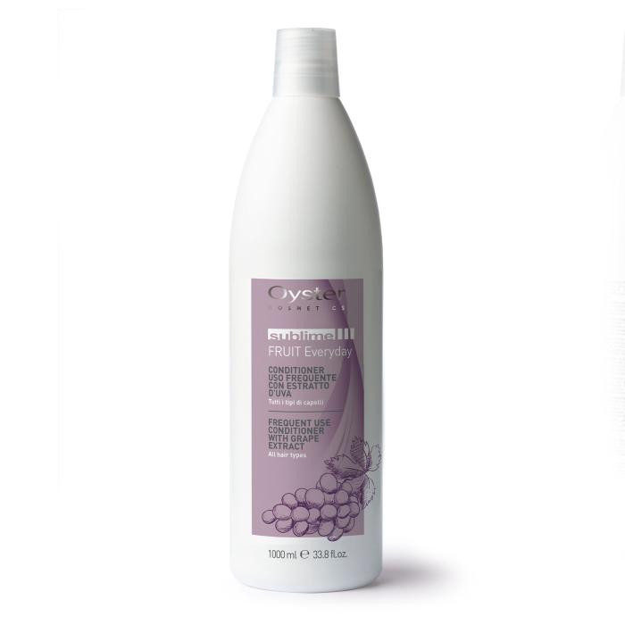 Кондиционер для ежедневного использования, придающий блеск SUBLIME Fruit Everyday equent use conditioner with Grape Extract 1000 мл