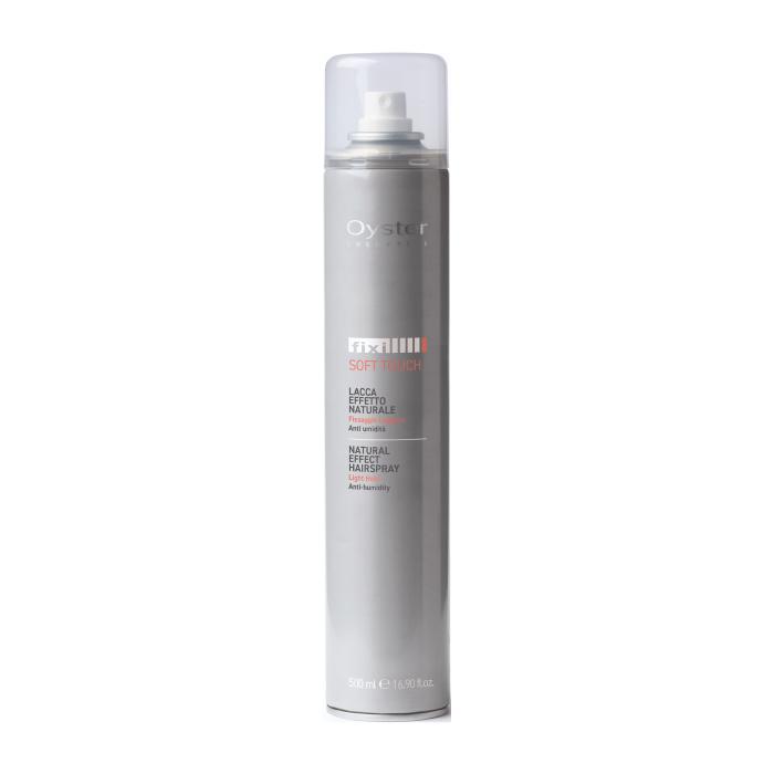 Лак для волос эластичной фиксации Oyster Cosmetics FIXI Soft touch Hair spray 500 мл