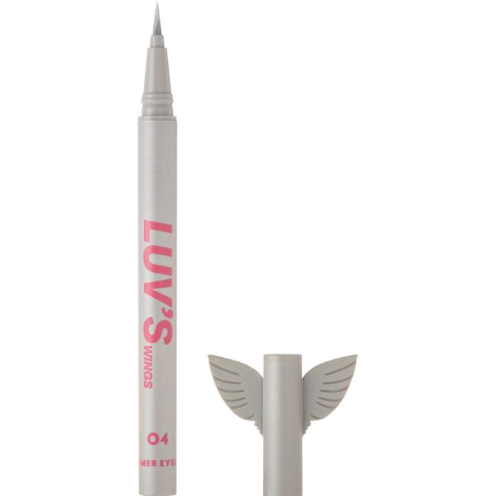 Подводка для глаз Luv's Wings, сияющая, ворсовая кисточка № 04 Moonlit Kiss