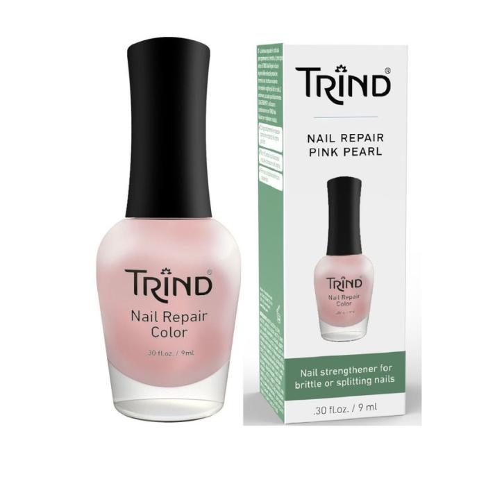 NAIL REPAIR COLOR Средство для укрепления ногтей розовый перламутр 9 мл