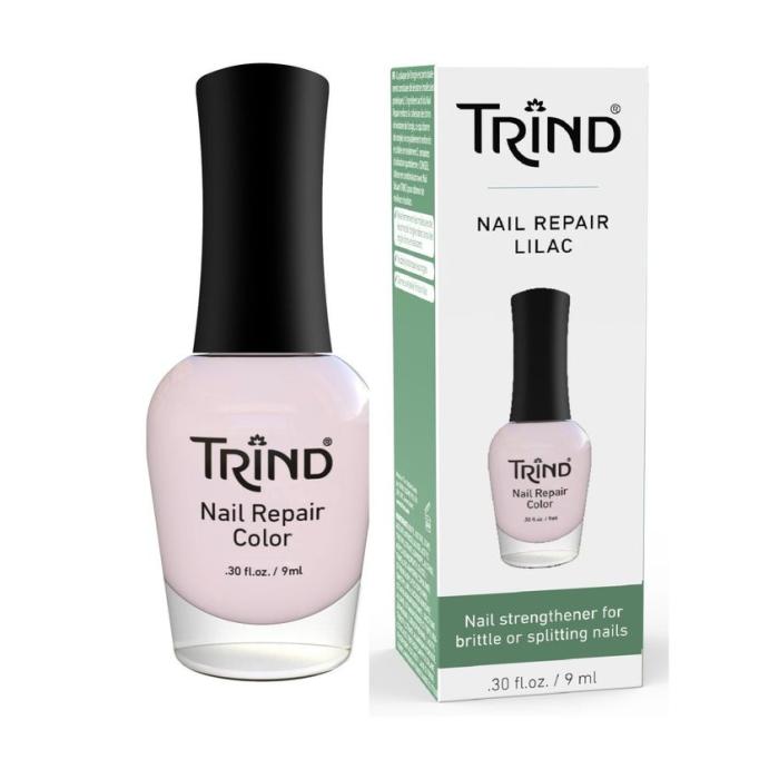 NAIL REPAIR COLOR Средство для укрепления ногтей сиреневый 9 мл