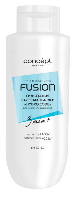 Fusion Hydro Code Бальзам-филлер гидратация кожи головы и обезвоженных волос 500 мл