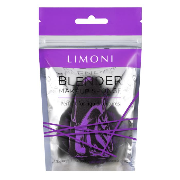 Спонж для макияжа Makeup Sponge Black Purple