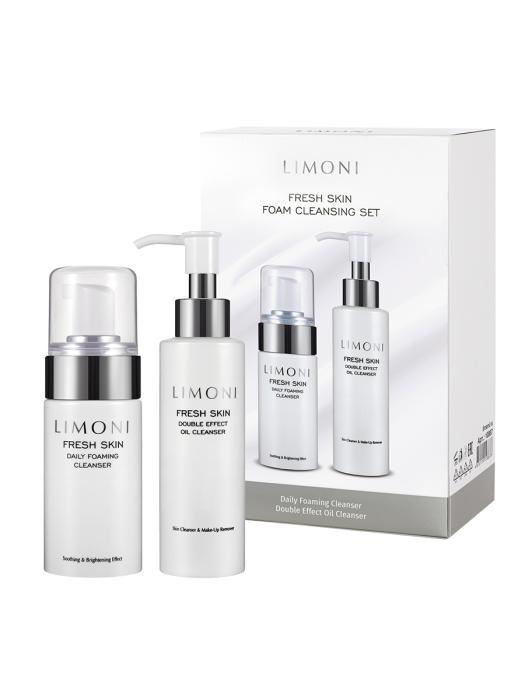 Набор Fresh Skin Cleansing Пенка для умывания 100мл+Гидрофильное масло Double Effect 200мл