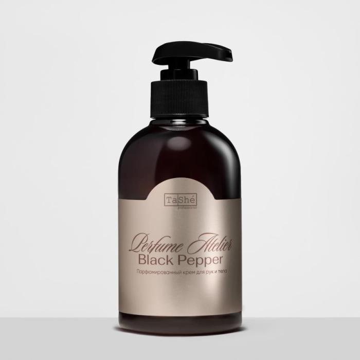 Perfume Atelier Black Pepper Крем для рук и тела парфюмированный увлажняющий 300 мл