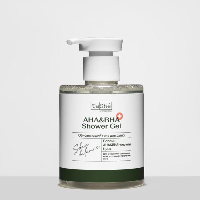 Гель для душа обновляющий AHA&BHA shower gel 280 мл