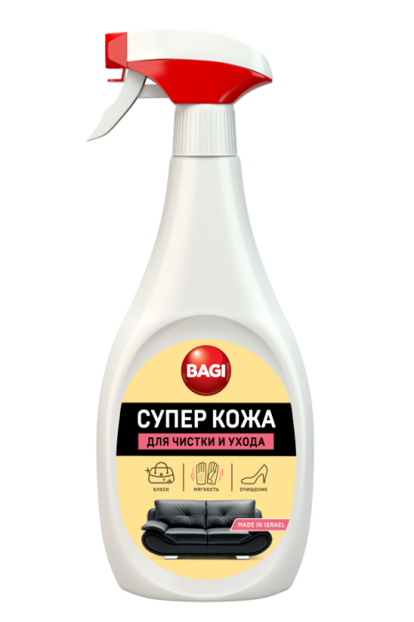 Супер Кожа спрей для чистки и ухода 400 мл