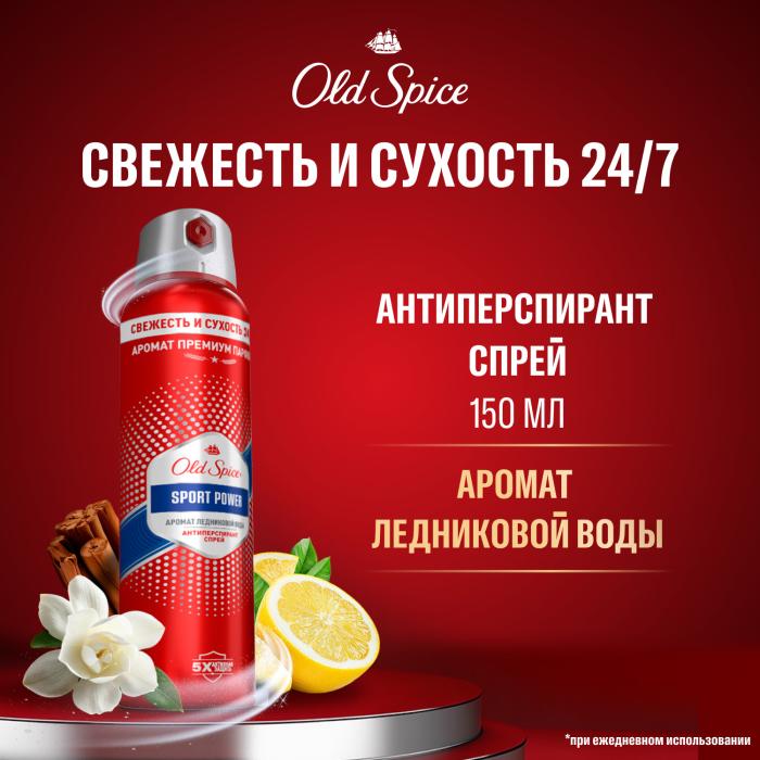 Дезодорант аэрозоль Sport Power 150 мл