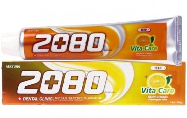 Зубная паста 2080 ВИТАМИННЫЙ УХОД с фтором 120 г