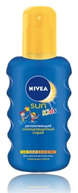 SUN Спрей Солнцезащитный цветной для детей SPF30 200 мл