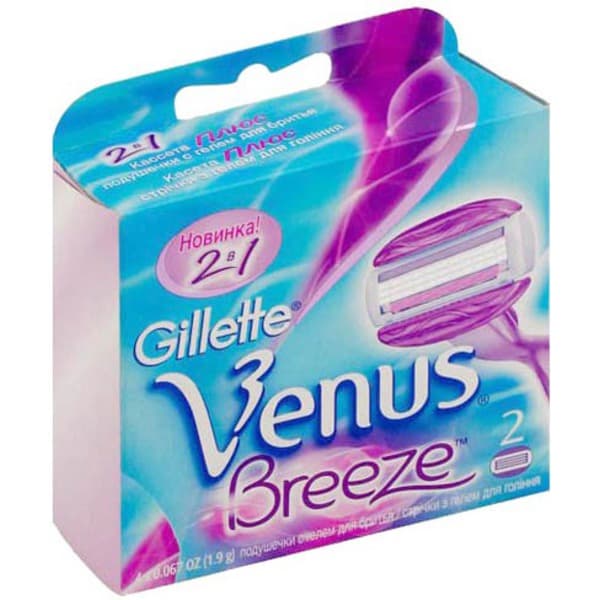 Фото #1: Venus Breeze Кассеты Для Станка
