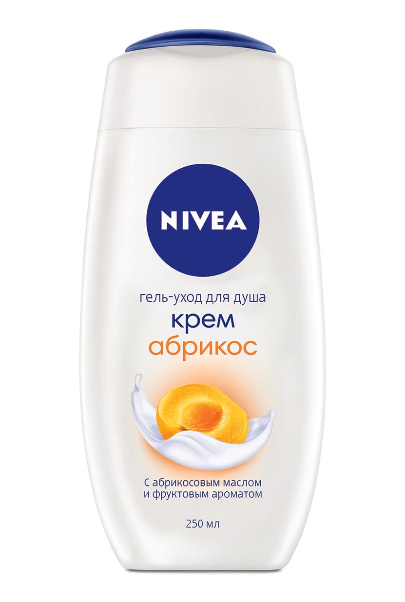 Гель-уход для душа Крем Абрикос 250 мл