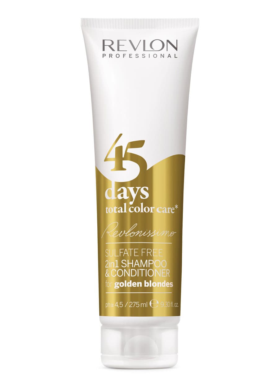 45 DAYS TOTAL COLOR CARE Шампунь-кондиционер для золотистых блондированных оттенков 275 мл
