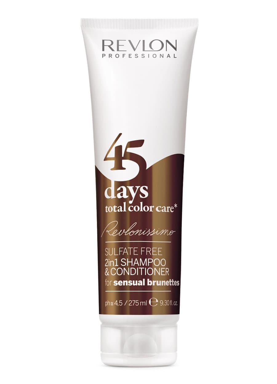 

45 Days Total Color Care Шампунь-Кондиционер Для Шоколадных Оттенков 275 Мл