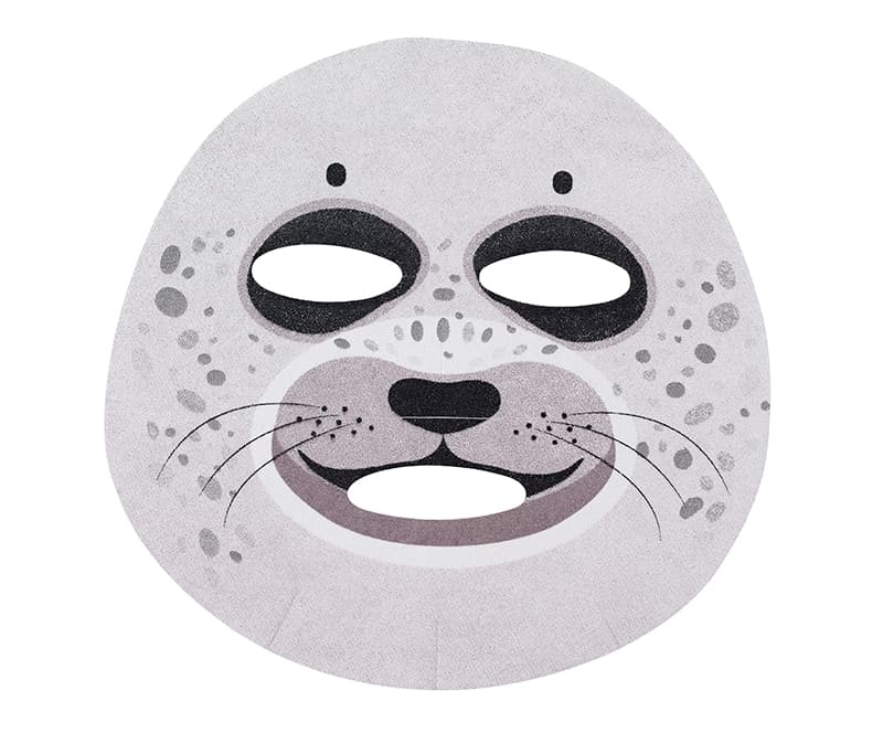 Baby Pet Magic Mask Sheet Тканевая Маска-Мордочка Отбеливающая Тюлень