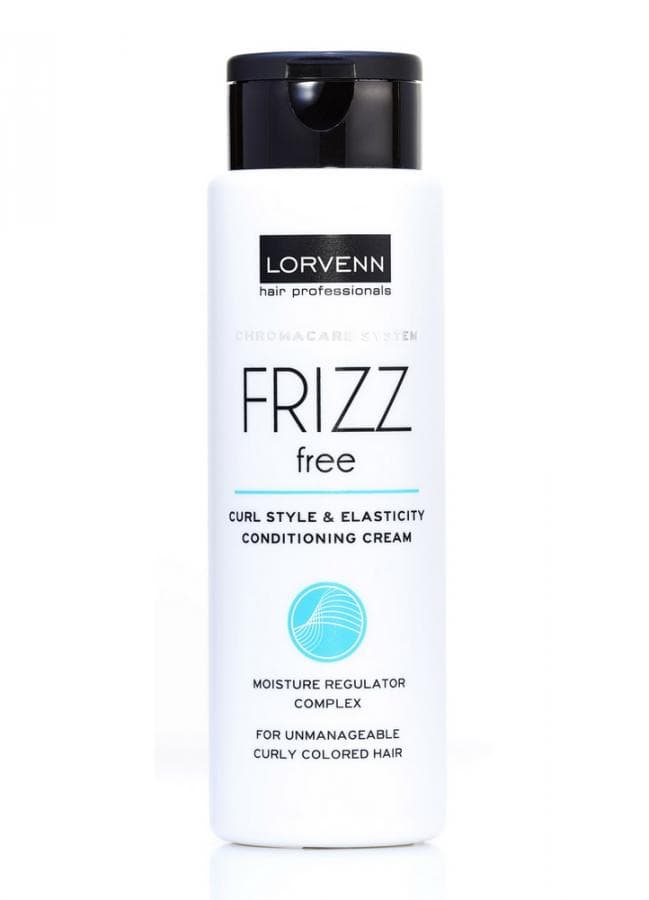 FRIZZ FREE Увлажняющий крем кондиционер для непослушных вьющихся-окрашенных волос 300 мл