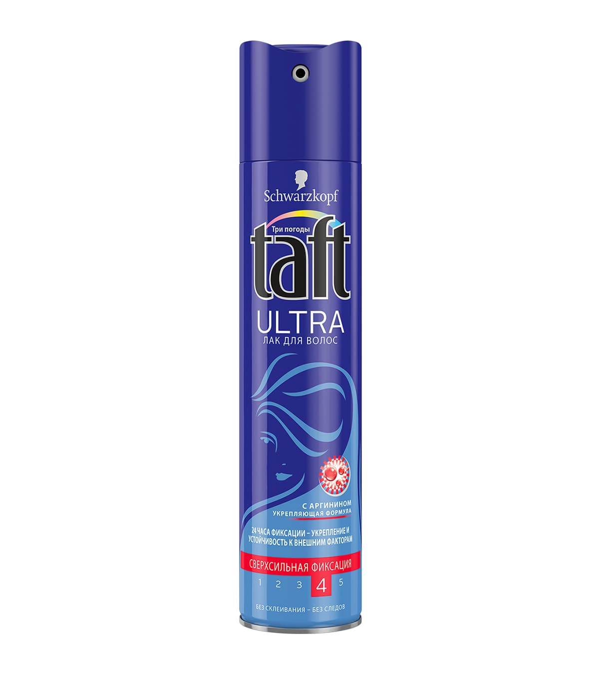 TAFT Ultra Лак для волос сверхсильной фиксации 225 мл