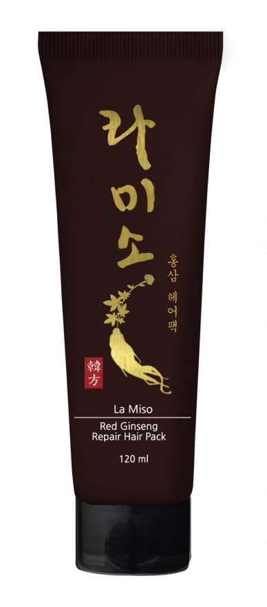 RED GINSENG Восстанавливающая маска для волос с экстрактом красного женьшеня 120 мл