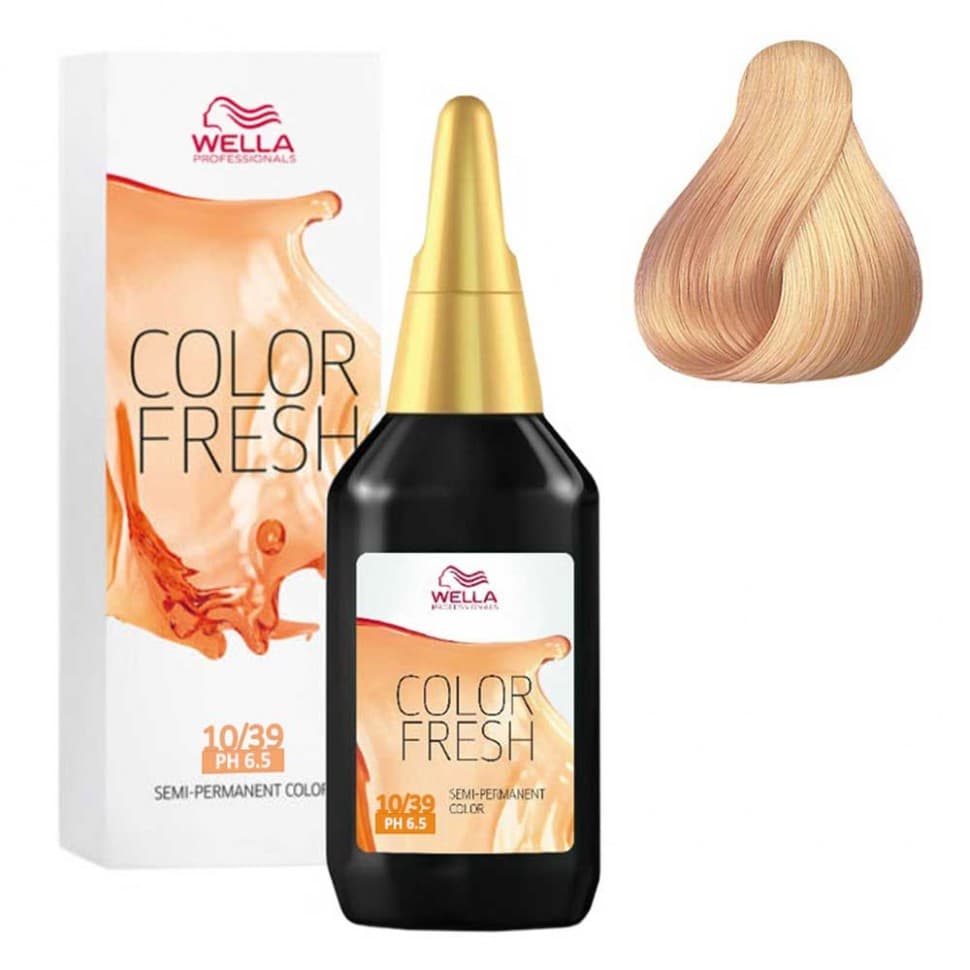 

Color Fresh Оттеночная Краска Для Волос № 10/39 Яркий Блонд Золотистый Сандре
