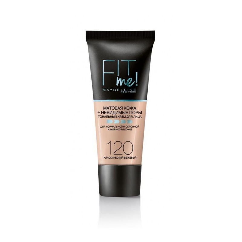 FIT ME! Крем тональный № 120 классический бежевый
