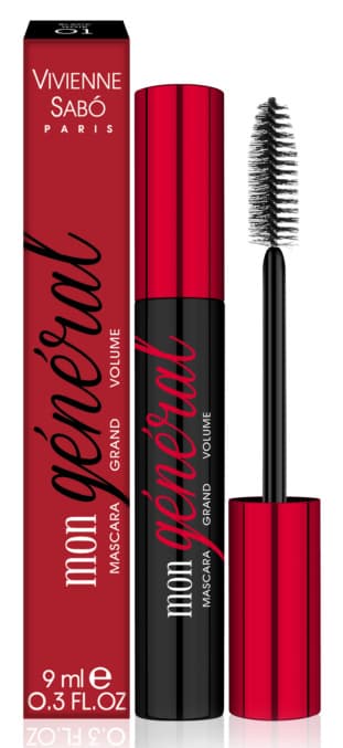 MON GENERAL GRAND VOLUME MASCARA Тушь для ресниц с эффектом большого объема № 1