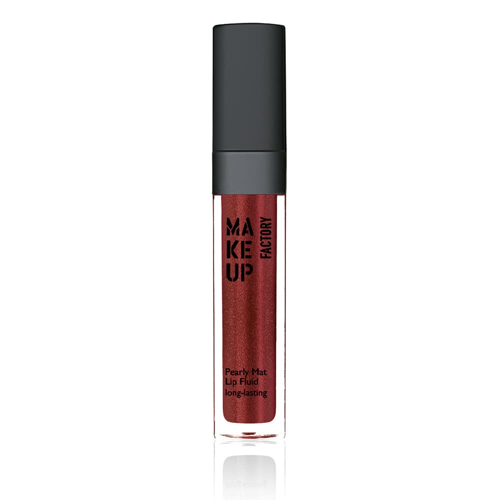 PEARLY MAT LIP FLUID LONG-LASTING Перламутровый матовый устойчивый блеск-флюид № 45 красный с золотом