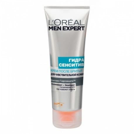 MEN EXPERT Гидра Сэнситив Крем после бритья 75 мл