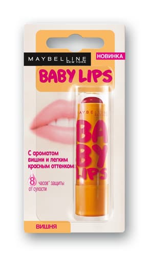 BABY LIPS Бальзам для губ Вишня