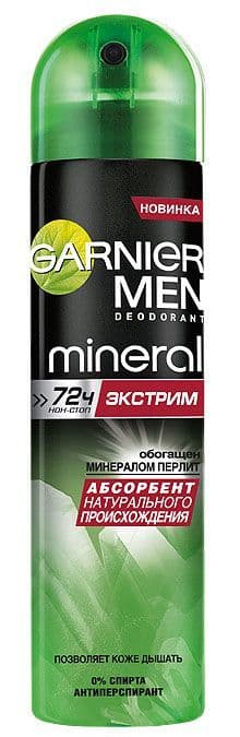 Men Дeо-Спрей Mineral Экстрим