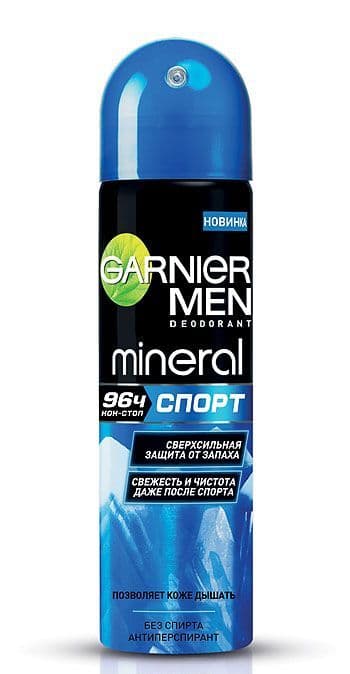 Men Дeо-Спрей Mineral Спорт