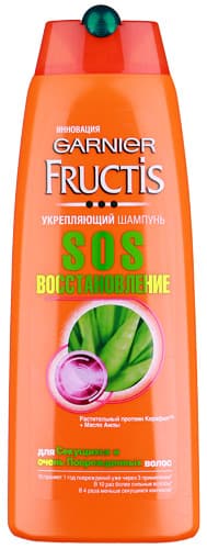 FRUCTIS Шампунь SOS Восстановление для секущихся и очень поврежденных волос 250 мл