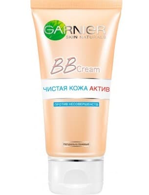 SKIN NATURALS Чистая Кожа Актив BB Cream натурально-юежевый 50 мл