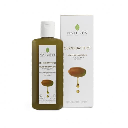 OLIO DI DATTERO (Финики) Шампунь увлажняющий 200 мл